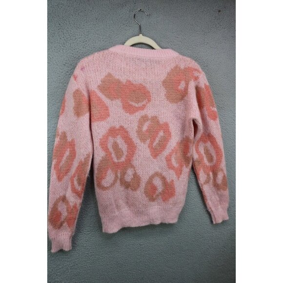 Bianco & Blu Mohair Blend Italian Sweater-Size Medium-Soft - Picture 8 of 10